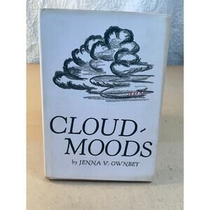 Cloud Moods by Jeanna V. Ownbey Published In 1969 Hardback Autographed